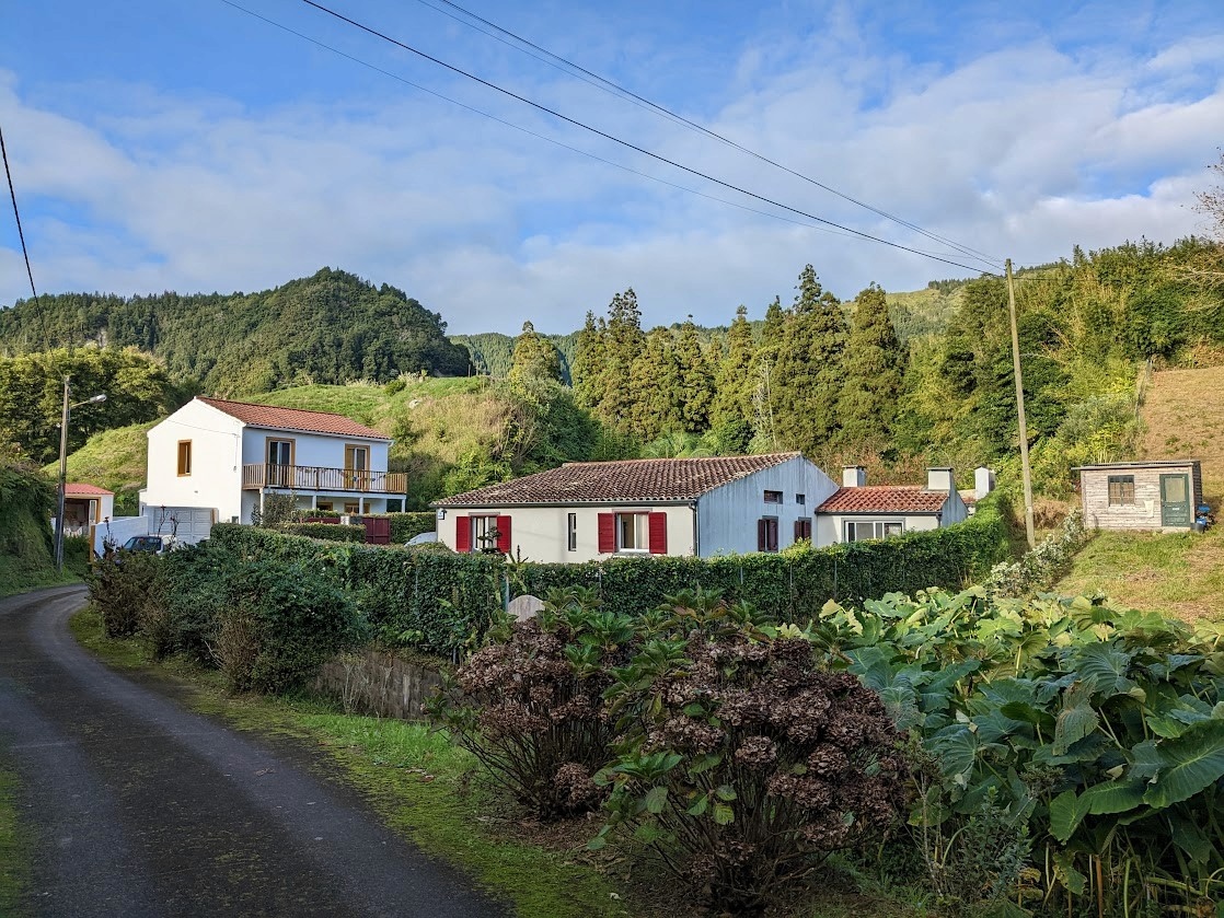 Overview of the Laughing Orchard houses